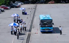 Nâng cao tay nghề từ hội thi lái xe bus giỏi, an toàn 2020