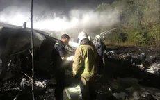 Rơi máy bay quân sự ở Ukraine, ít nhất 22 học viên không quân thiệt mạng
