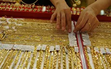 Giá vàng trong nước giảm nhẹ phiên đầu tuần