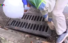 Chưa bắt được thủ phạm, che miệng cống bị trộm nắp chỉ là giải pháp tạm thời