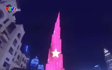 Quốc kỳ Việt Nam tung bay tại Dubai