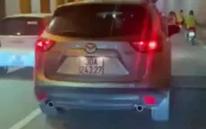 Xử phạt 4 triệu đồng với xe ô tô đi sai làn dưới hầm Kim Liên