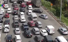 Cao tốc Long Thành - Dầu Giây kẹt cứng sau tai nạn liên hoàn