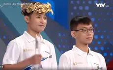Giằng co điểm với nam sinh Hà Nội, chàng trai Quảng Trị giành vòng nguyệt quế