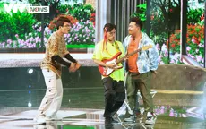 Xuân Nghị hóa "ông bố trẻ trâu" của rapper ICD, Yuno tại Gala cười 2021