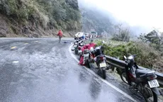 Cảnh báo nguy cơ tai nạn giao thông do băng tuyết