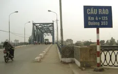 Hải Phòng cấm toàn bộ người và phương tiện qua Cầu Rào