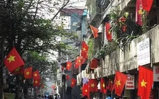 Hà Nội thông báo lịch treo cờ Tổ quốc năm 2021
