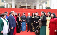 ẢNH: Tổng Bí thư, Chủ tịch nước Nguyễn Phú Trọng và các đại biểu dự Hội nghị Trung ương 15