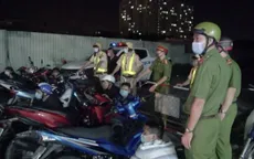 TP Hồ Chí Minh vây bắt nhóm "quái xế" trên đường phố