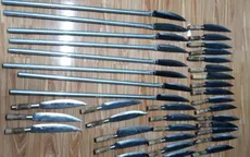 Điều tra 2 thanh niên đặt hàng 38 dao phóng lợn