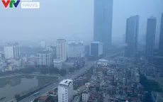 Không khí Hà Nội và vùng lân cận ô nhiễm cao do sương mù