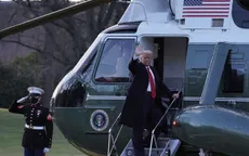 Rời Nhà Trắng, ông Trump chúc chính quyền sắp tới gặp nhiều may mắn