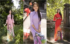 Hoa hậu Tiểu Vy đẹp tinh khôi với áo dài Tết