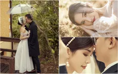 Ảnh cưới tại Đà Lạt "ngọt hơn mật" của Á hậu Thúy An
