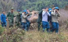 Hủy nổ thành công quả bom nặng khoảng 340 kg sót lại sau chiến tranh