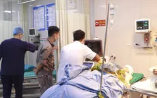 Cấp cứu thai phụ bị lóc toàn bộ da đầu do băng tải cát