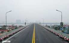 Cầu Thăng Long trước ngày thông xe