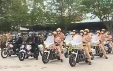 TP. HCM: Công an ra quân giữ gìn ANTT sau khi "nới lỏng giãn cách"