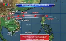 Đêm 11/10, bão Kompasu sẽ vào biển Đông, trở thành bão số 8