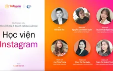 Tôn vinh top 5 doanh nghiệp xuất sắc nhất của Học viện Instagram