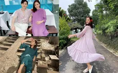 Hương vị tình thân: Con dâu sang chảnh diện đồ bầu cũng cực xinh