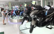 Doanh số bán xe máy giảm gần 46%