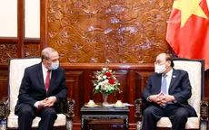 Chủ tịch nước Nguyễn Xuân Phúc tiếp Đại sứ Algeria chào từ biệt