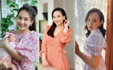 Nhan sắc thay đổi của Bảo Thanh từ sau sinh con gái