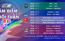 Những trận cầu tâm điểm cuối tuần trên VTVcab