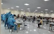 Hà Nội: Diễn tập vận hành trạm y tế lưu động tại khu công nghiệp