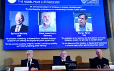 Giải Nobel Vật lý 2021 vinh danh 3 nhà khoa học nghiên cứu các hiện tượng hỗn loạn và có vẻ ngẫu nhiên