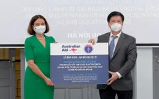 Bộ Y tế tiếp nhận thêm 300.000 liều vaccine COVID-19 và trang thiết bị chống dịch từ Australia