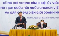 Chủ tịch Quốc hội: Doanh nhân Việt Nam luôn là lực lượng xung kích và đi đầu