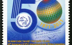 Phát hành bộ tem kỷ niệm 50 năm Cuộc thi viết thư quốc tế UPU