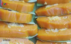 Khó quên hương vị bánh bí đỏ Lạng Sơn