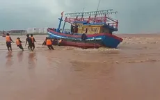 Cứu hộ thành công tàu cá bị nạn trên biển