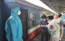 4 chuyến tàu đưa người dân Quảng Bình từ các tỉnh phía Nam về quê