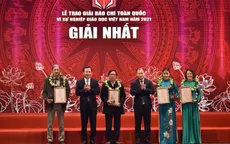 VTV đạt giải Nhất giải báo chí Vì sự nghiệp giáo dục Việt Nam 2021