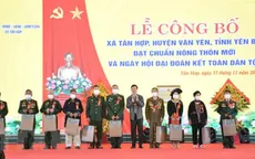Thường trực Ban Bí thư Võ Văn Thưởng dự Ngày hội Đại đoàn kết toàn dân tộc tại Yên Bái