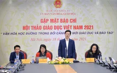 Hội thảo Giáo dục 2021 với chủ đề văn hóa học đường sẽ diễn ra ngày 21/11