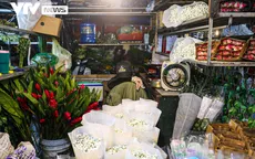 Chợ Hoa Quảng Bá trầm vắng trong ngày 20/11