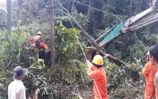 Cấp điện trở lại cho người dân ở Tây Giang và Nam Trà My