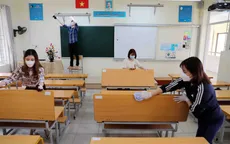 Hôm nay (22/11), trường học ở 17 huyện, thị xã ở Hà Nội đón học sinh lớp 9 trở lại