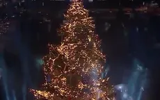 Thắp sáng cây thông Noel ở thủ đô Hy Lạp