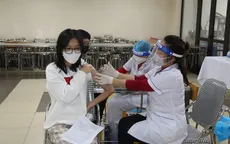 Sở Y tế Hà Nội lên tiếng thông tin ''dừng tiêm vaccine cho trẻ vì có học sinh mắc COVID-19"