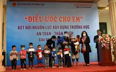 “Điều ước cho em” đến với học sinh, giáo viên tỉnh Tuyên Quang