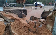 Huyện Nam Trà My, Quảng Nam khắc phục sạt lở sau mưa lũ