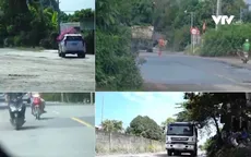 Xuất hiện tình trạng cảnh giới cho xe chở đá vi phạm giao thông
