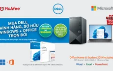 Tích hợp bản quyền Windows 11 và Microsoft Office trọn đời trên máy tính Dell